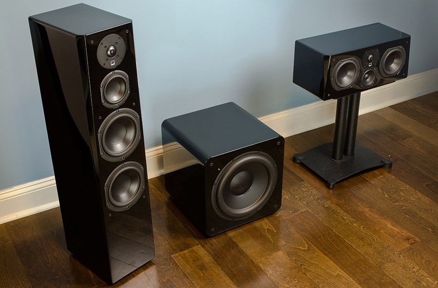SVS Prime Tower piano black напольная акустическая система