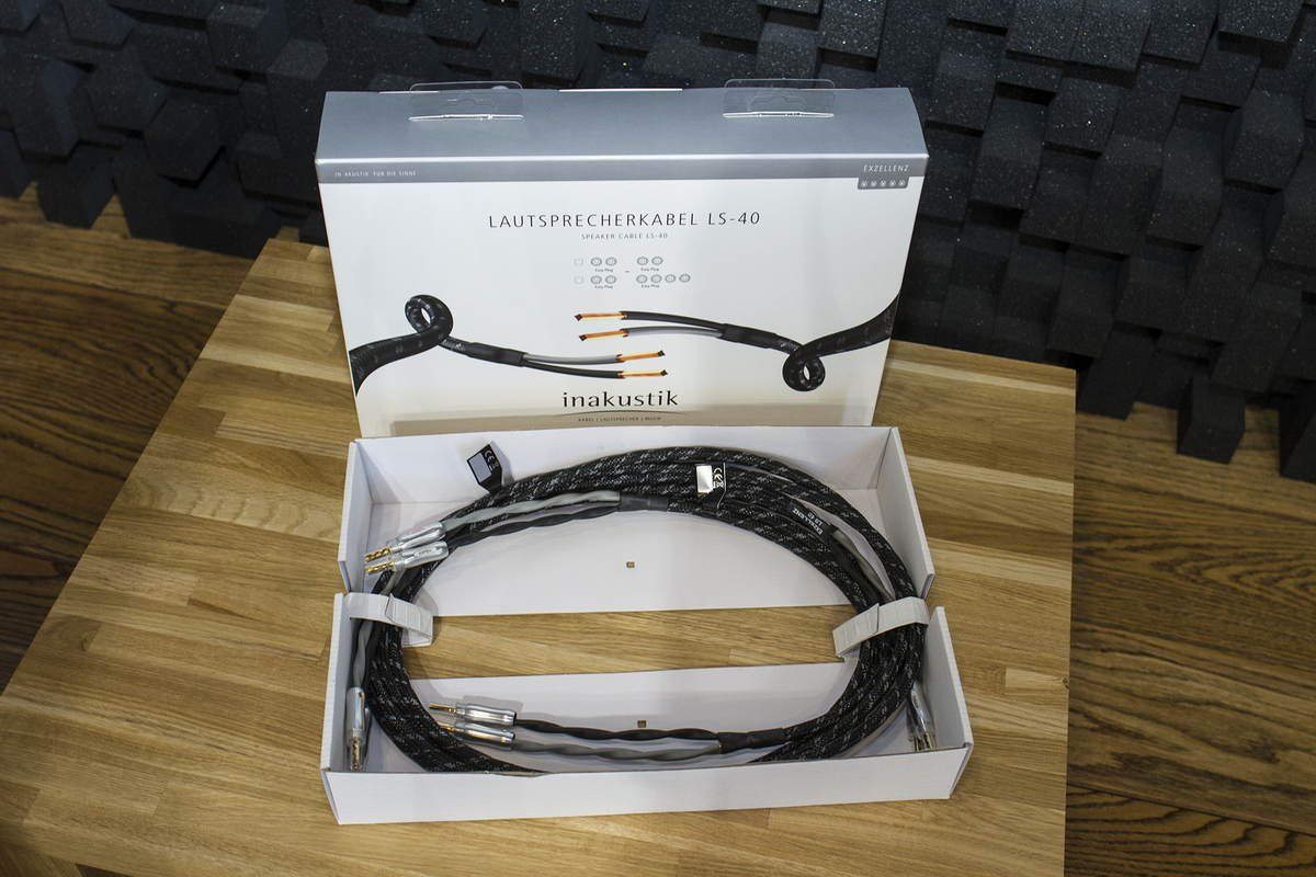 Inakustik Exzellenz LS-40 2 x 2.5 m Single Wire Exz. BFA Banana кабель акустический