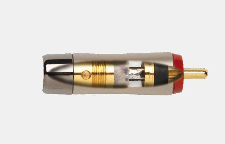 QED REF ANALOC RCA PLUGS (X10 WHITE) Разъем RCA белый (QE2459)