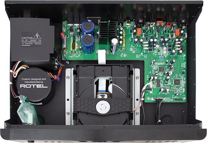 Rotel RCD-1572MKII Black CD проигрыватель