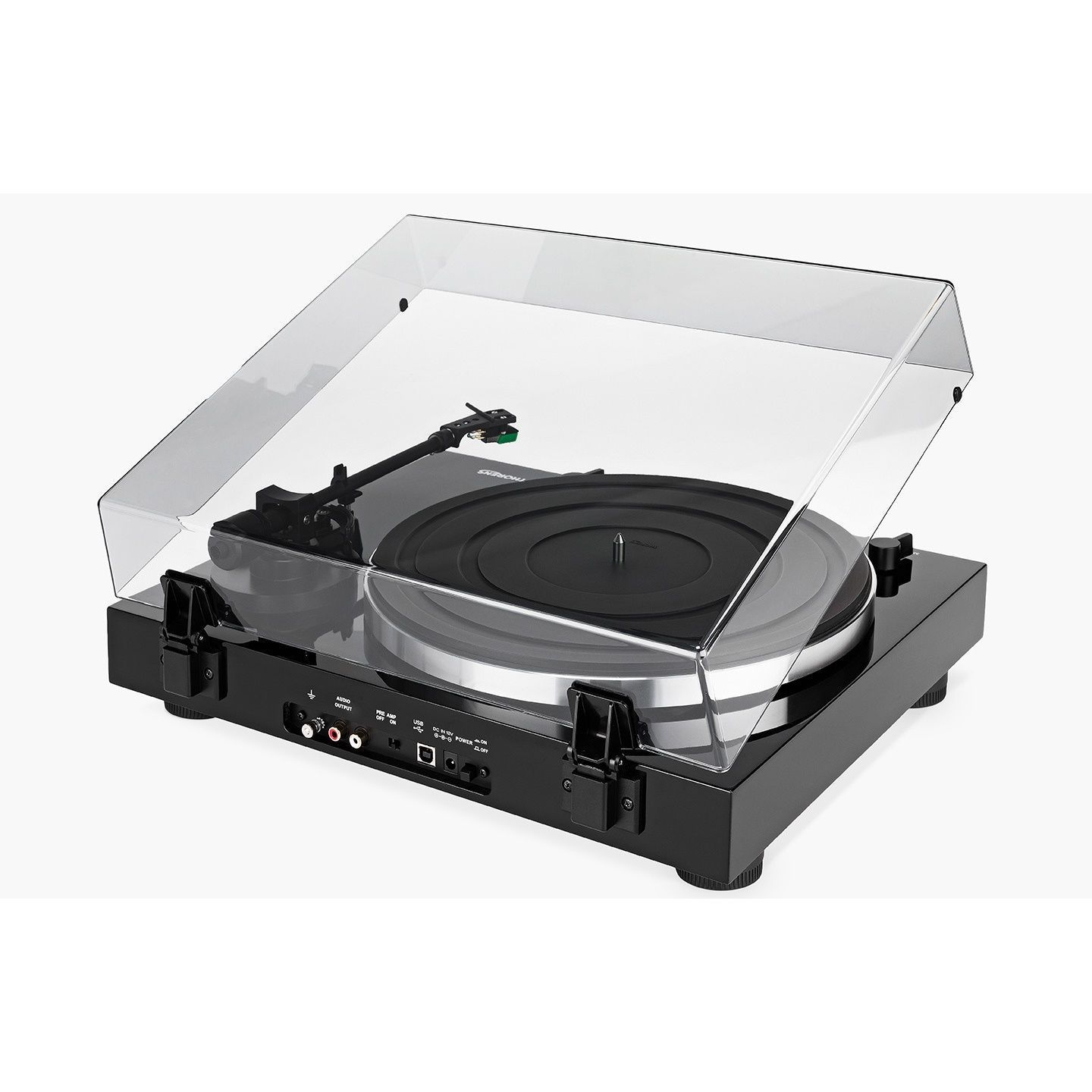 Thorens TD-202 TP71 AT95E highgloss black виниловый проигрыватель
