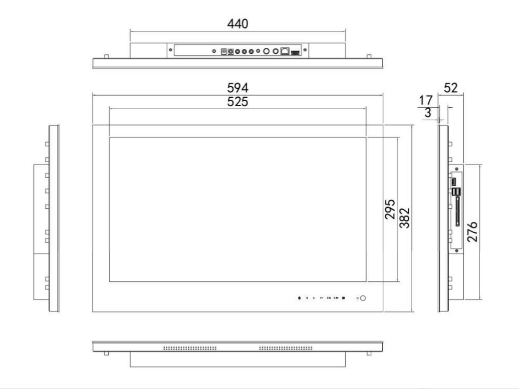 AVEL AVS240WSBF (AVS240WS Black)