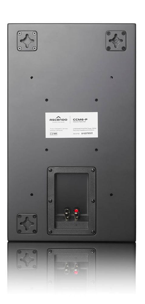 ASCENDO CCM 6P black Встраиваемая акустическая система