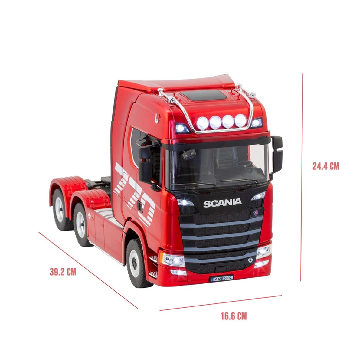 Радиоуправляемый тягач Scania HUINA масштаб 1:18 - HN1501