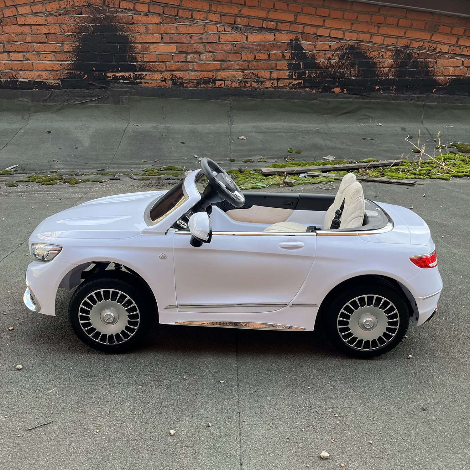 Детский электромобиль Mercedes-Maybach S650 Cabriolet - ZB188-WHITE