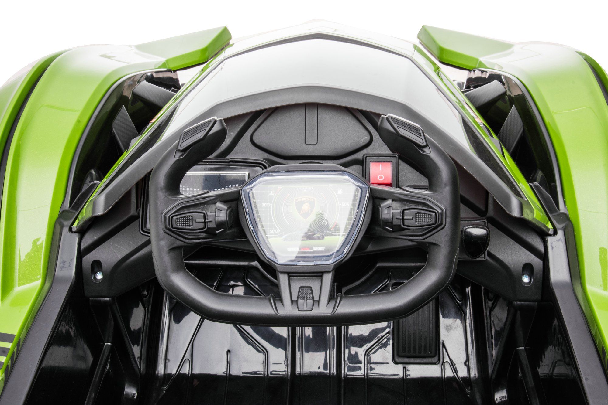 Детский электромобиль Lamborghini V12 Vision Gran Turismo 4WD 12V - HL528-LUX-GREEN