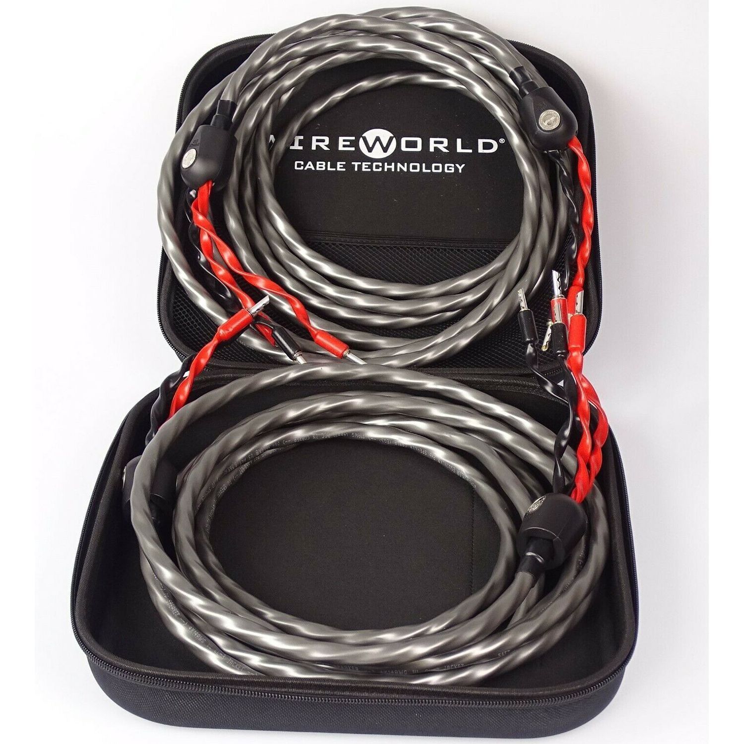Wireworld Equinox 8 Biwire Speaker Cable 2.5m Pair (BAN-BAN) кабель акустический "банан" пр. (EQB2.5MB-8)