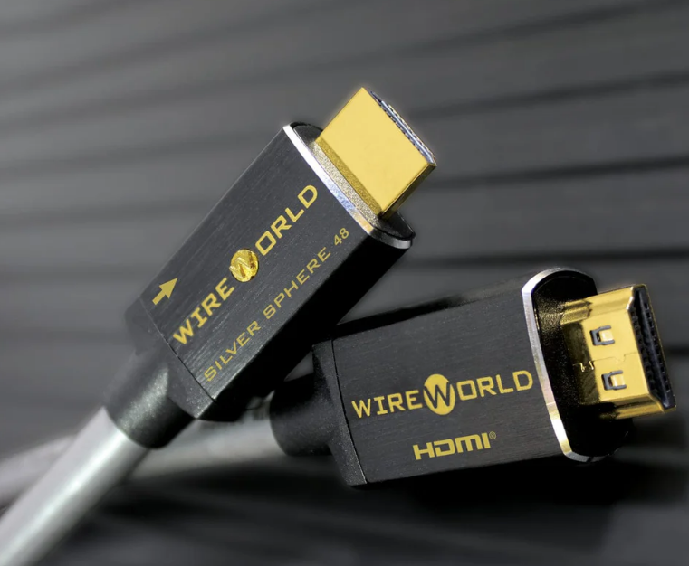 Wireworld Silver Sphere HDMI 48 G, 2.1 Cable 2.0m, кабель  HDMI, 2м. (SSP2.0M-48)