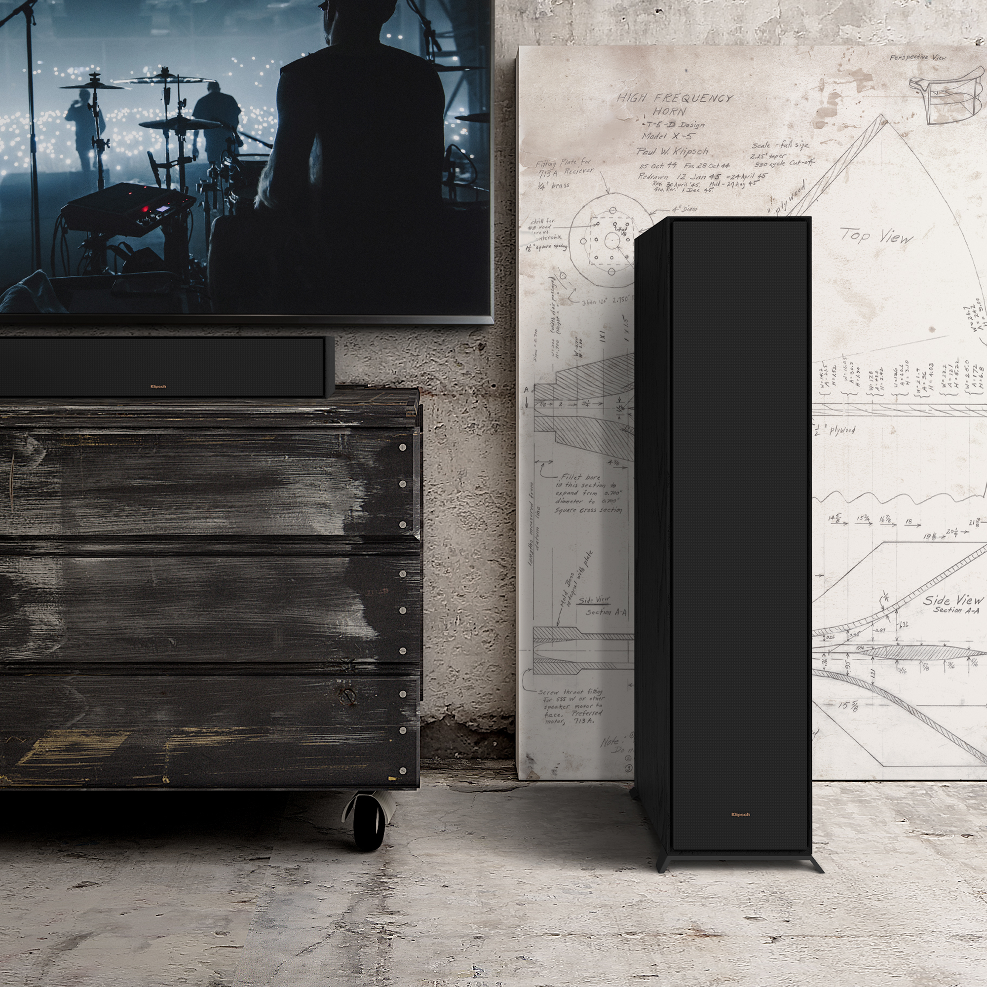 Klipsch R-800F Напольная акустика