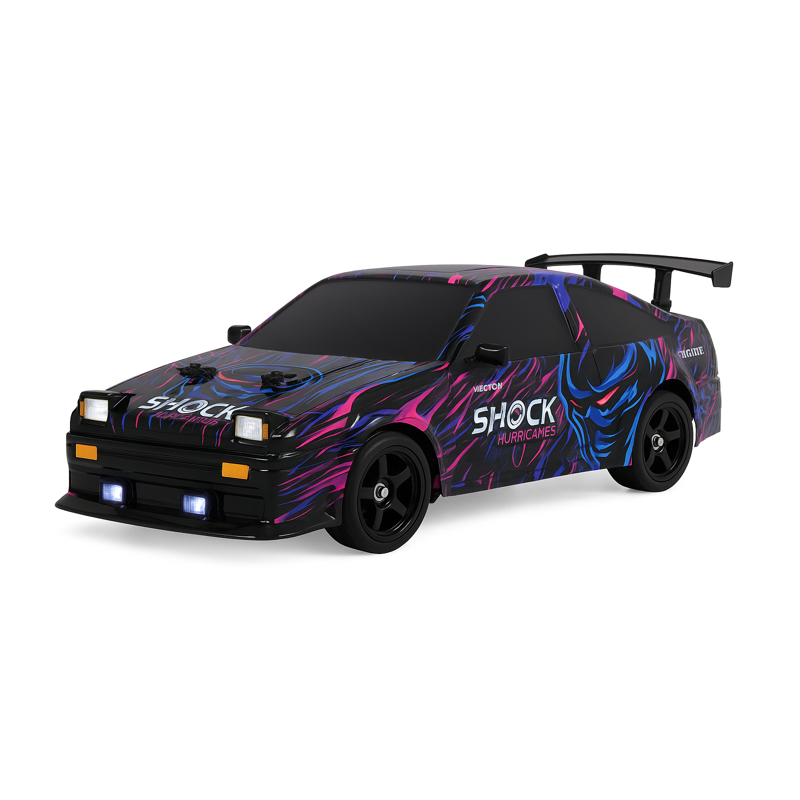 Радиоуправляемая машина для дрифта HB Toyota AE86 (4WD, свет, пар, акб, 1:16) - SC16A15