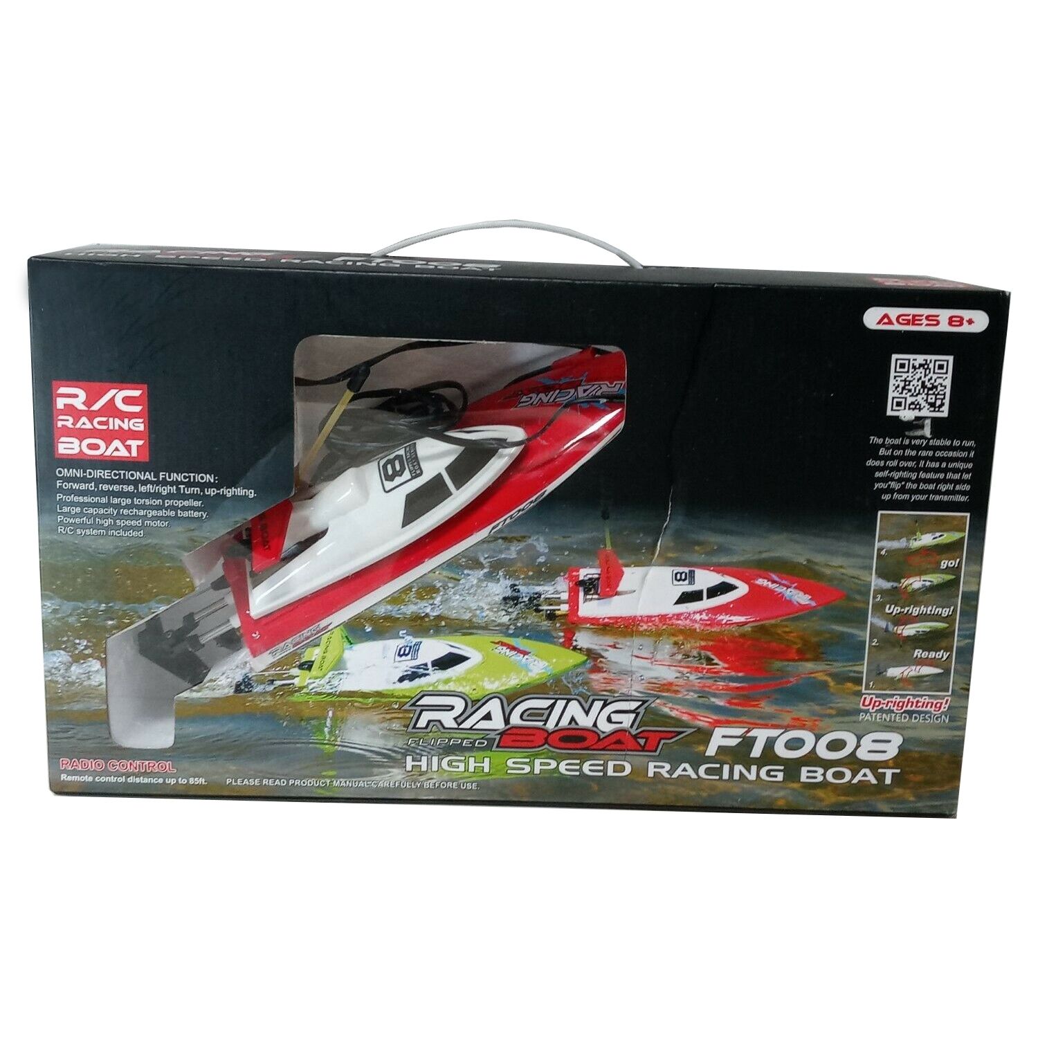Радиоуправляемый катер Fei Lun Red High Speed Boat - FT008