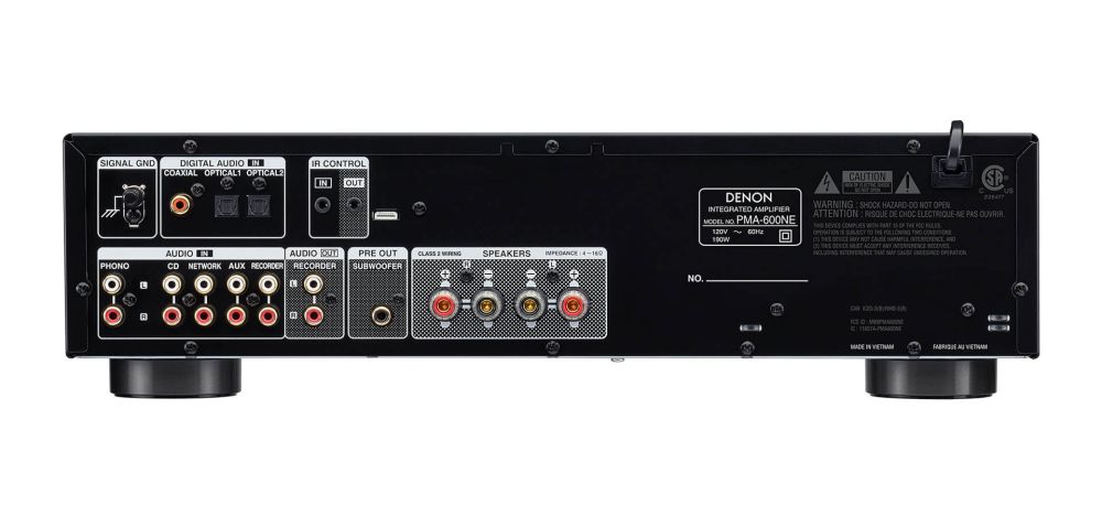 Denon PMA-600NE Black Стереоусилитель