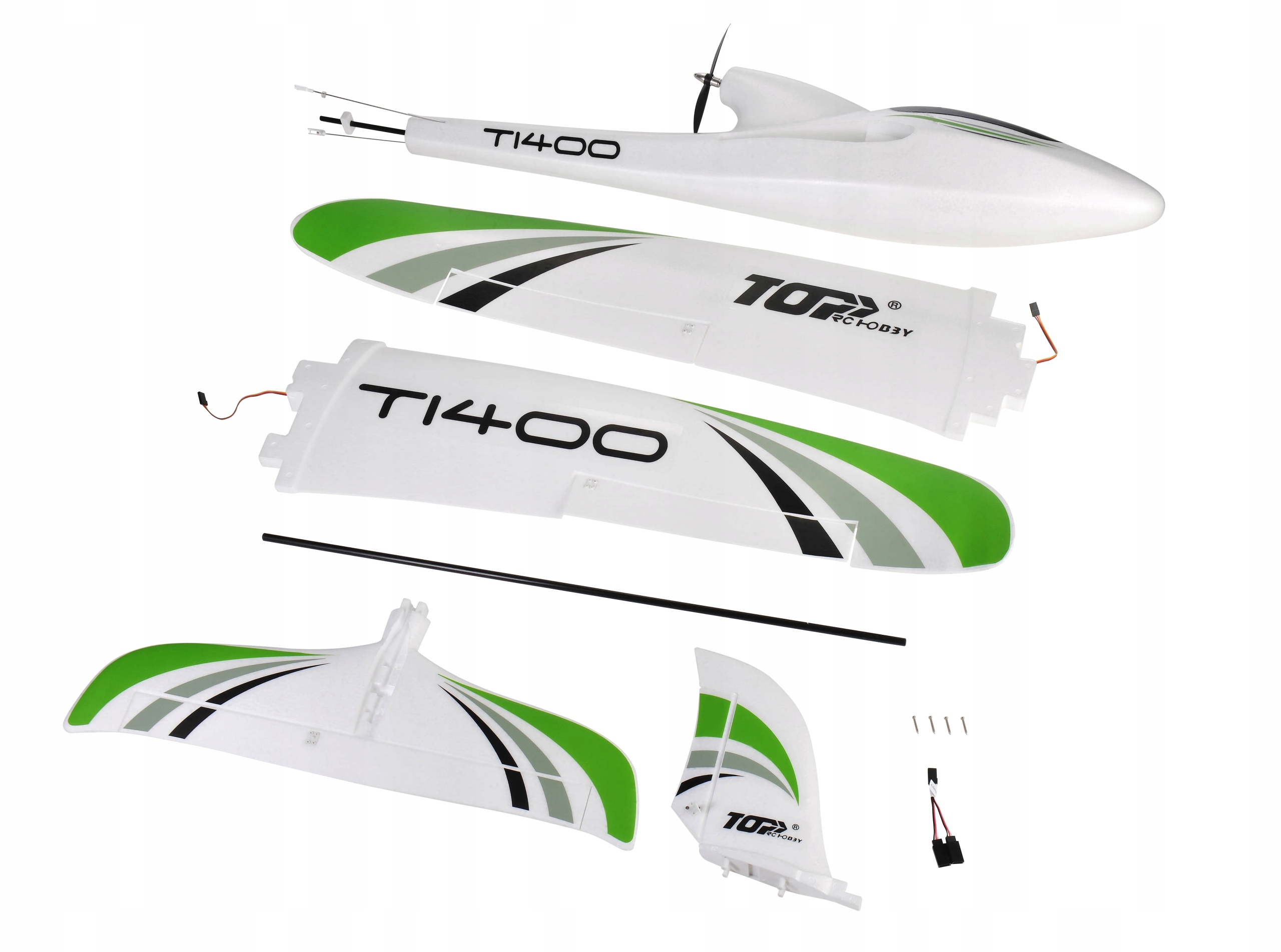 Радиоуправляемый планер Top RC T1400 1400mm RTF - TOP100C