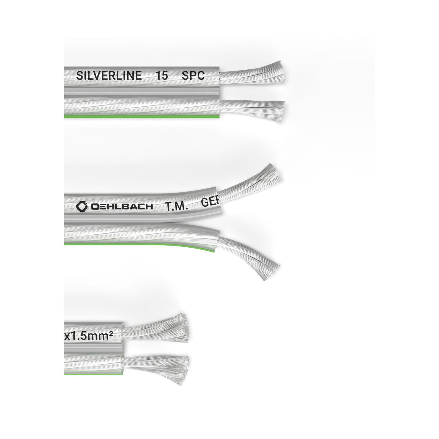 Oehlbach EXCELLENCE SILVERLINE SP-15, LS-cabel 2x1.5mm2 10M Акустический кабель D1C180