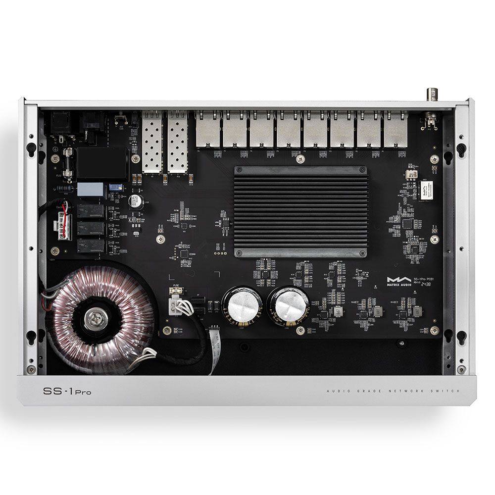 Matrix Audio SS-1 PRO Silver Сетевой коммутатор