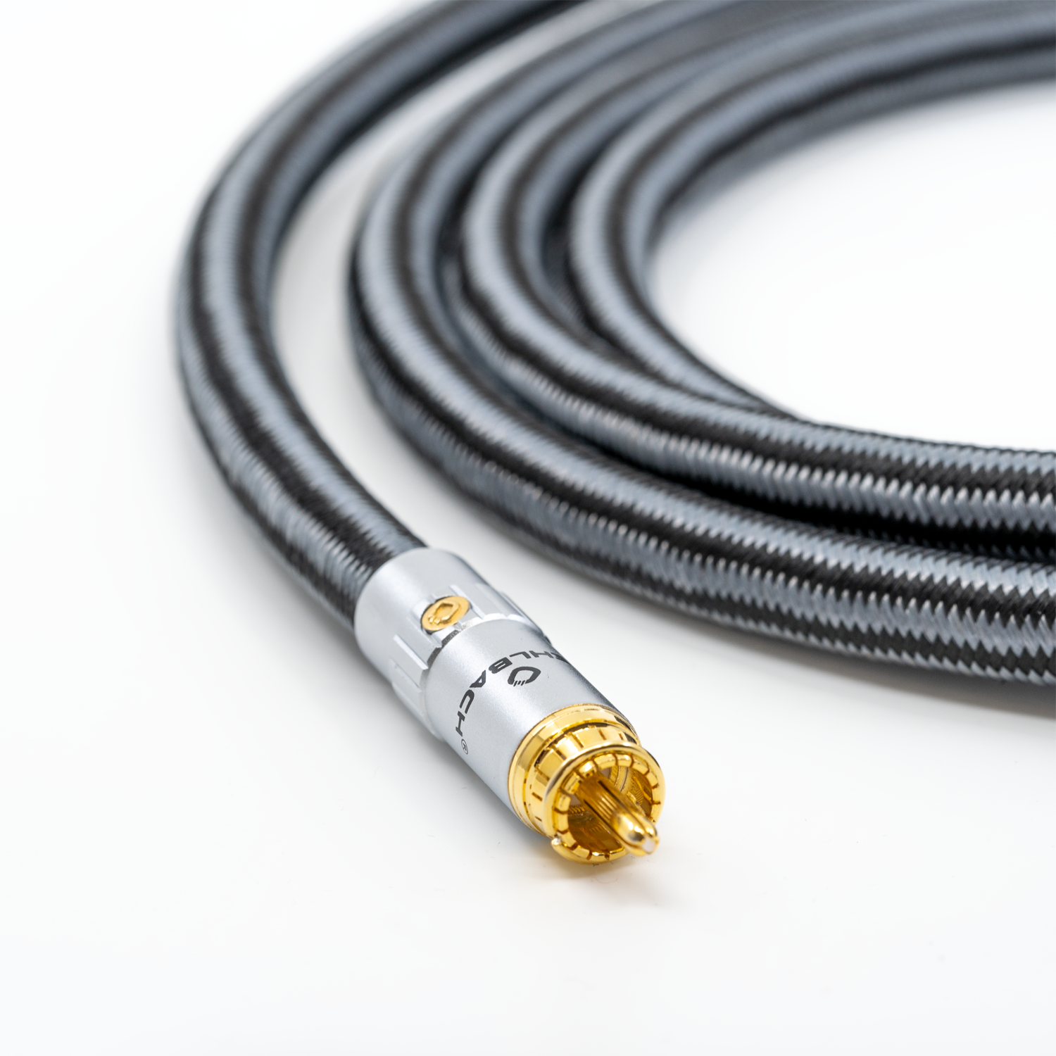 Oehlbach STATE OF THE ART XXL Cable RCA 1x6,6m gold Сабвуферный кабель D1C13306