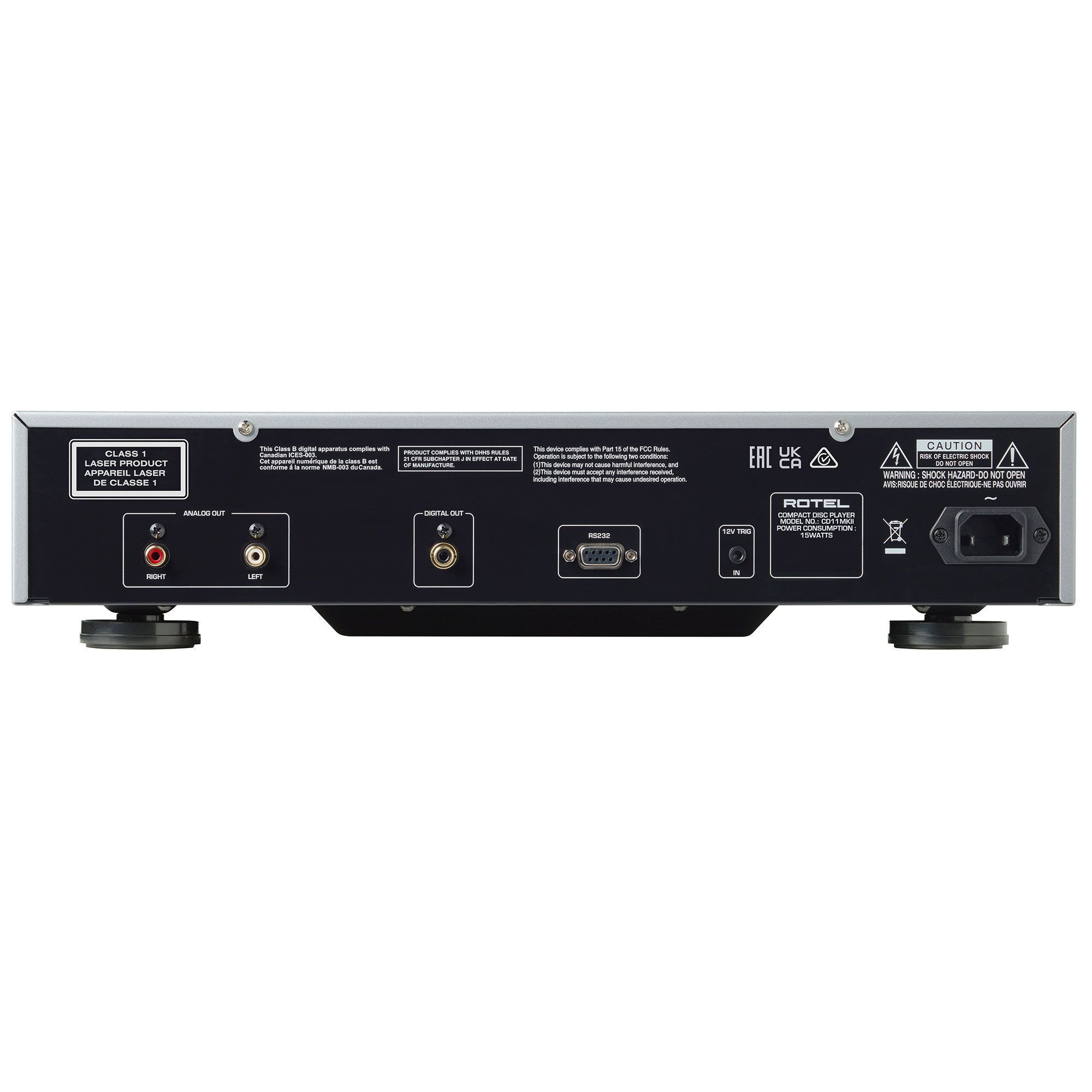 Rotel CD11MKII Silver CD проигрыватель
