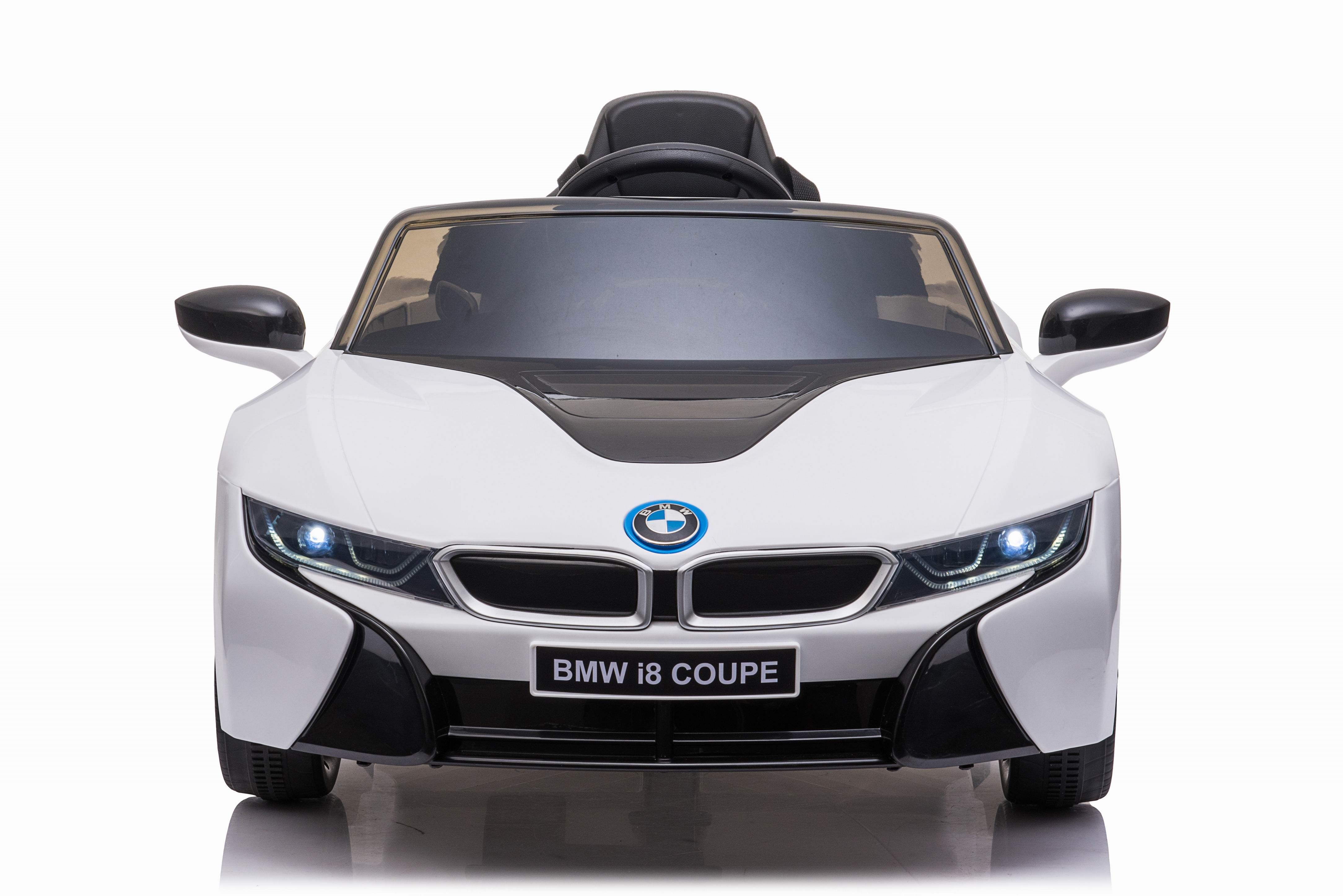 Детский электромобиль BMW i8 Coupe 12V - JE1001-WHITE