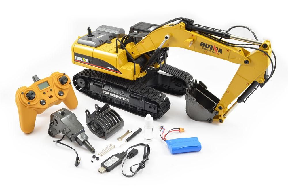 Радиоуправляемый экскаватор HUI NA TOYS  23CH 1:14 - HN1580
