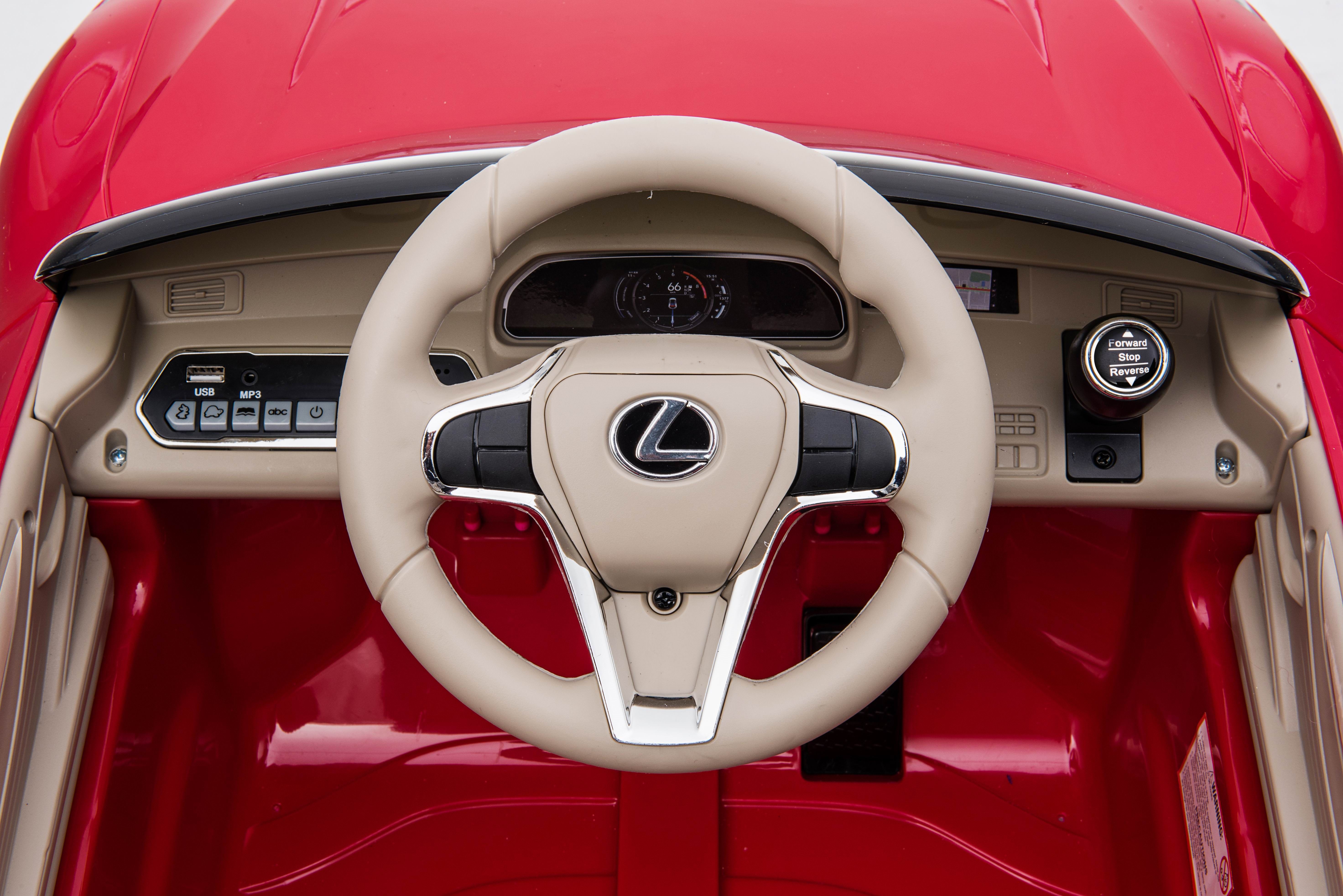 Детский электромобиль Lexus LC500 12V - JE1618-RED-PAINT