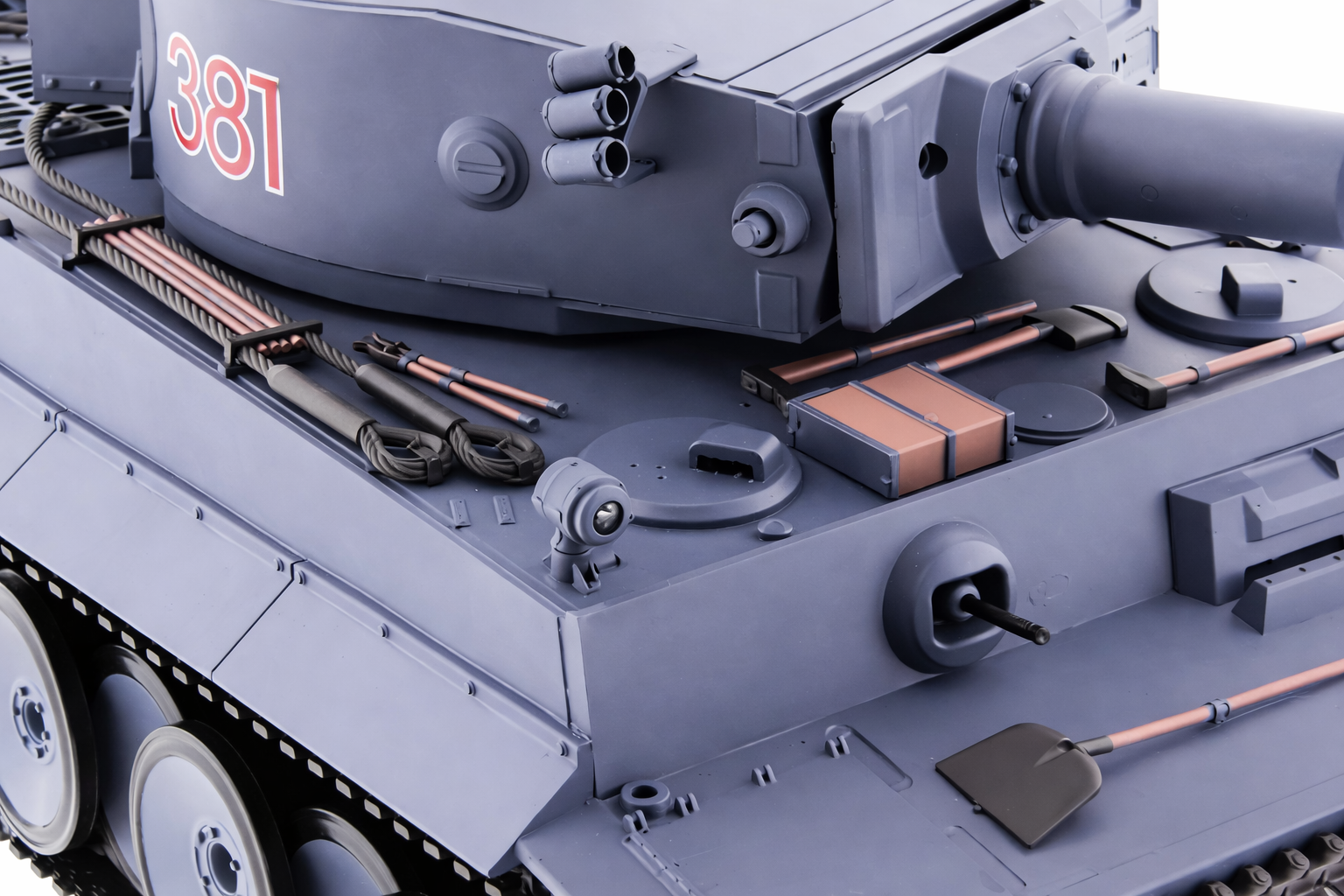 Радиоуправляемый танк Heng Long German Tiger V7.0 масштаб 1:16 2.4G - 3818-1-V7
