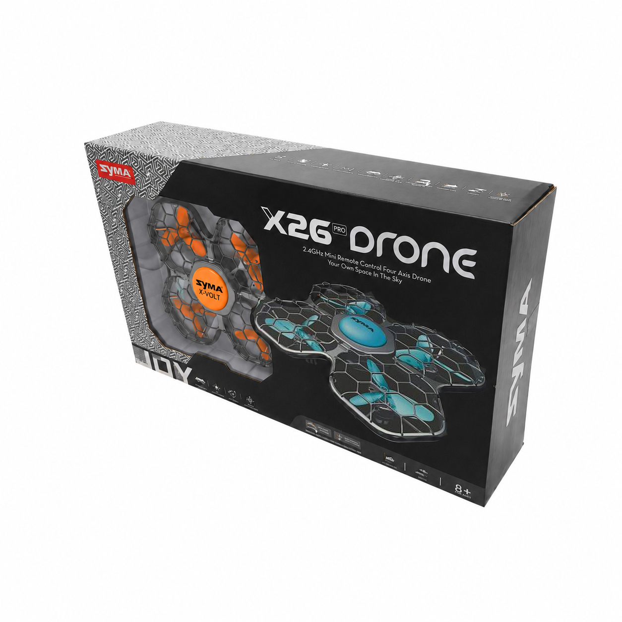 Квадрокоптер Syma X26PRO оранжевый - SYMA-X26PRO-ORANGE
