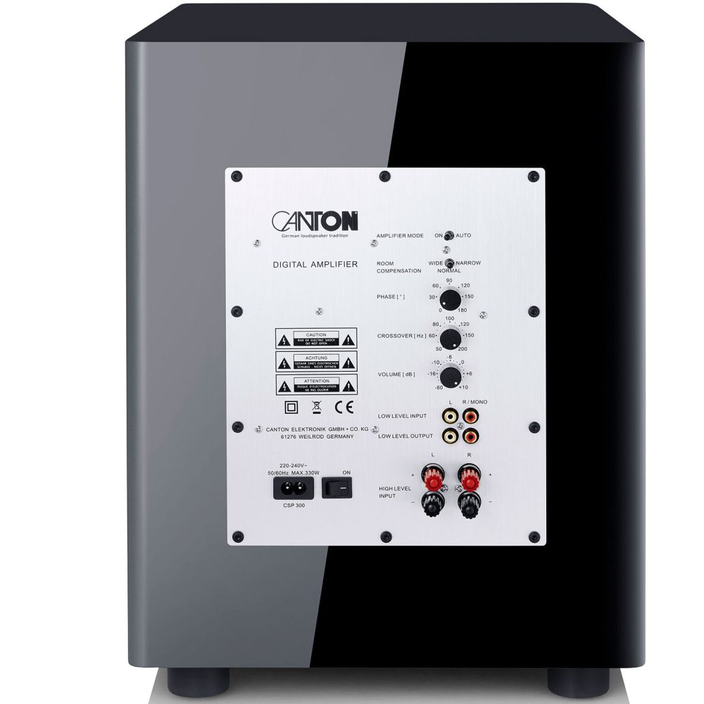 Canton Townus Sub 12 black high gloss Сабвуфер