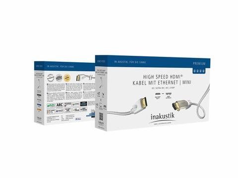 Inakustik Premium HDMI Mini 3.0 m кабель HDMI