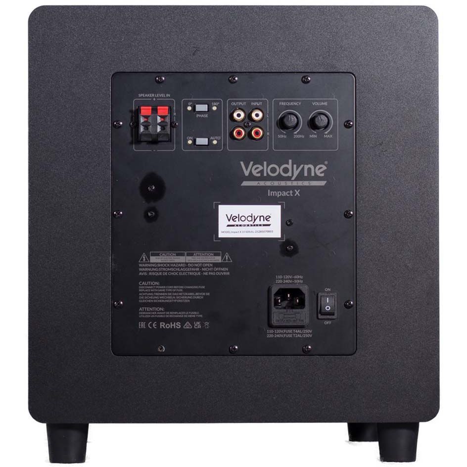 Velodyne Impact-X 12" black сабвуфер активный
