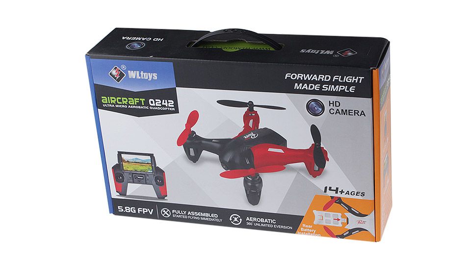 Радиоуправляемый квадрокоптер WLtoys 5.8G FPV - Q242G