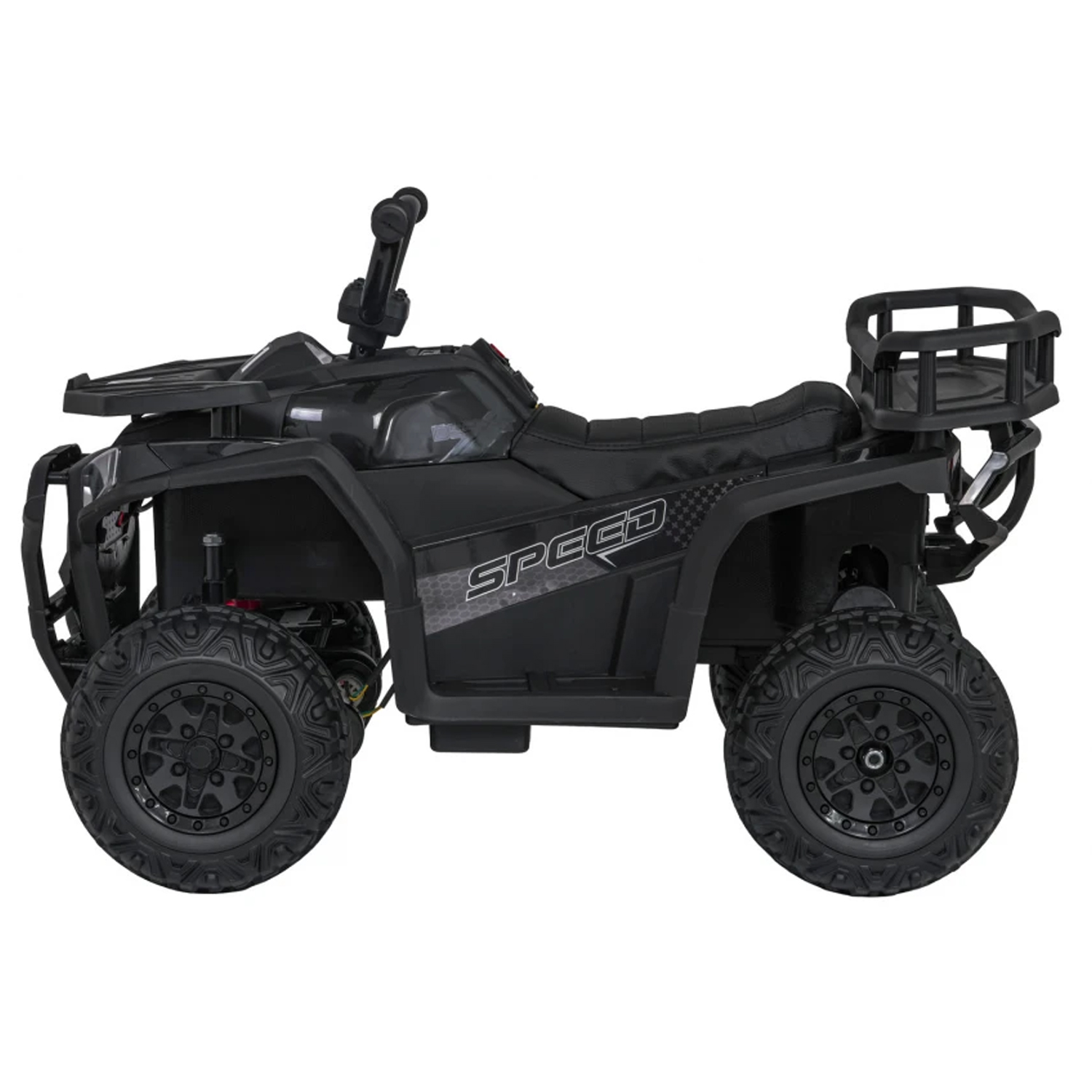 Детский электромобиль квадроцикл X-Robust (черный, 24V, 4WD, пульт, EVA) - XMX651-24V-4WD-BLACK