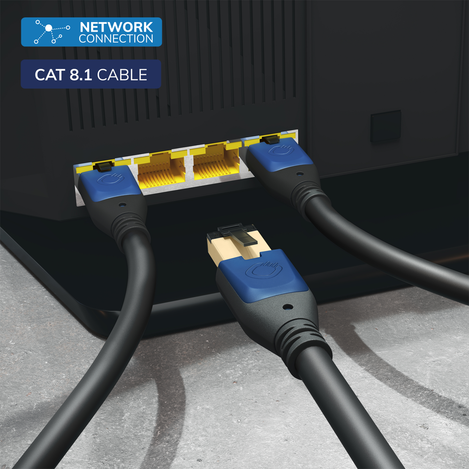 Oehlbach PERFORMANCE Giga Stream Cat 8.1 5,0m Ethernet кабель D1C19355