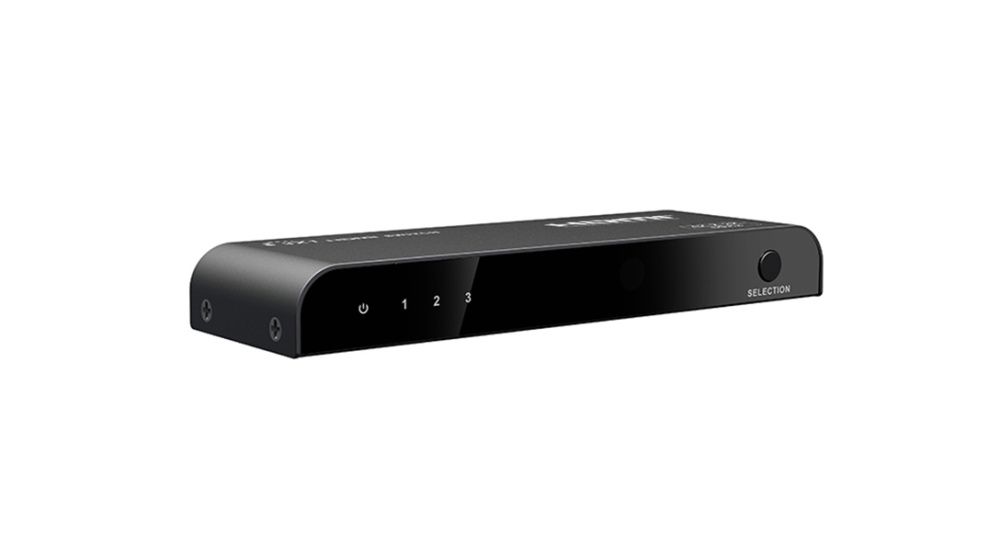 Lenkeng LKV301 V2.0 HDMI switcher 3x1 4Kx2K с RS232