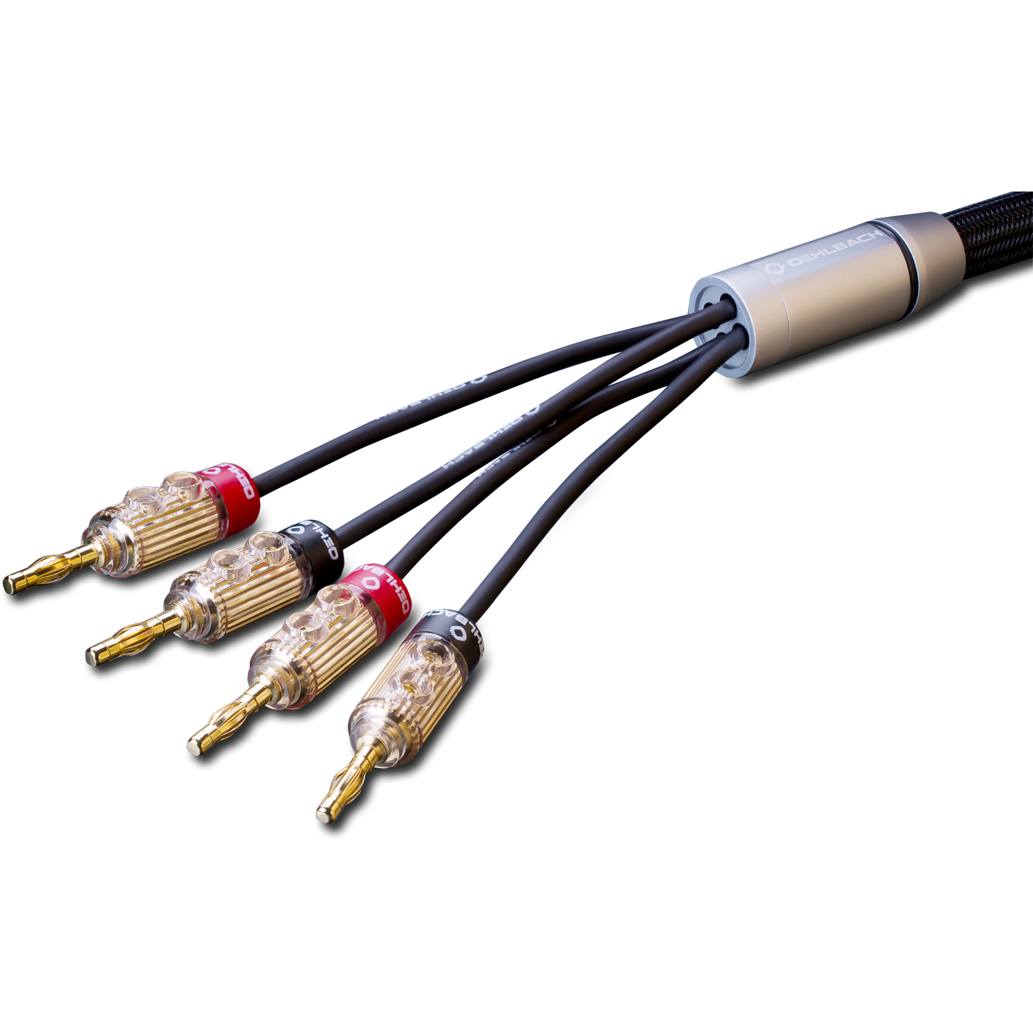Oehlbach STATE OF THE ART XXL Fusion Four Cable Set 2x3,5M bi-wiring w.banana Акустический кабель D1C14227