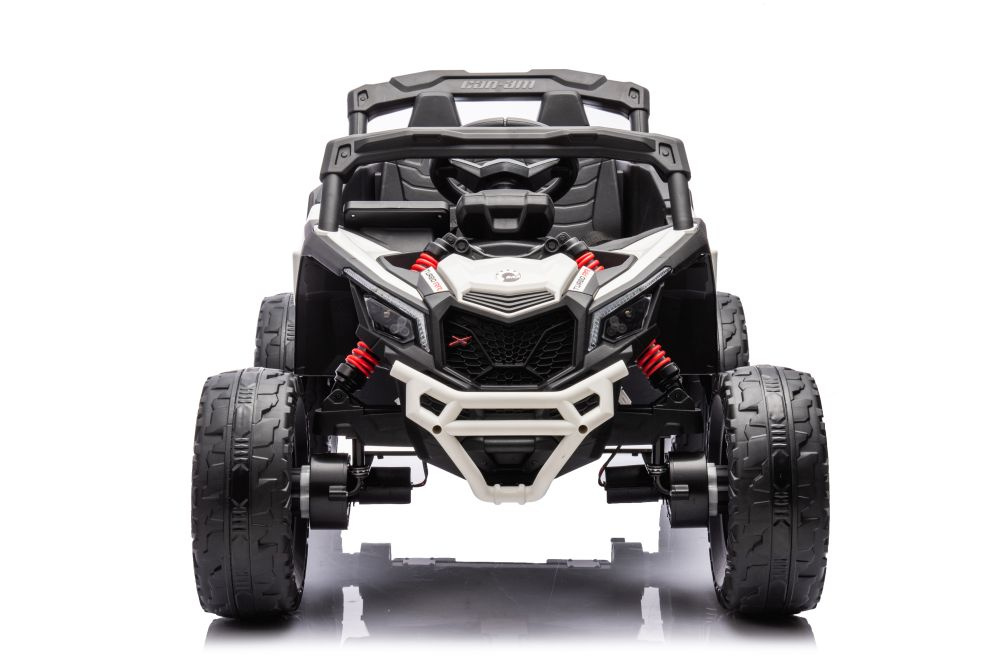 Детский электромобиль Багги Can-Am Maverick (24V, полный привод, белый) - DK-CA003-WHITE