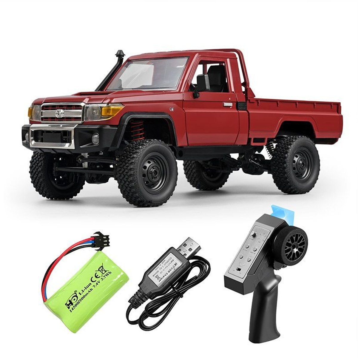 Радиоуправляемый внедорожник Toyota Land Cruiser 1:12 - MN-82-RED