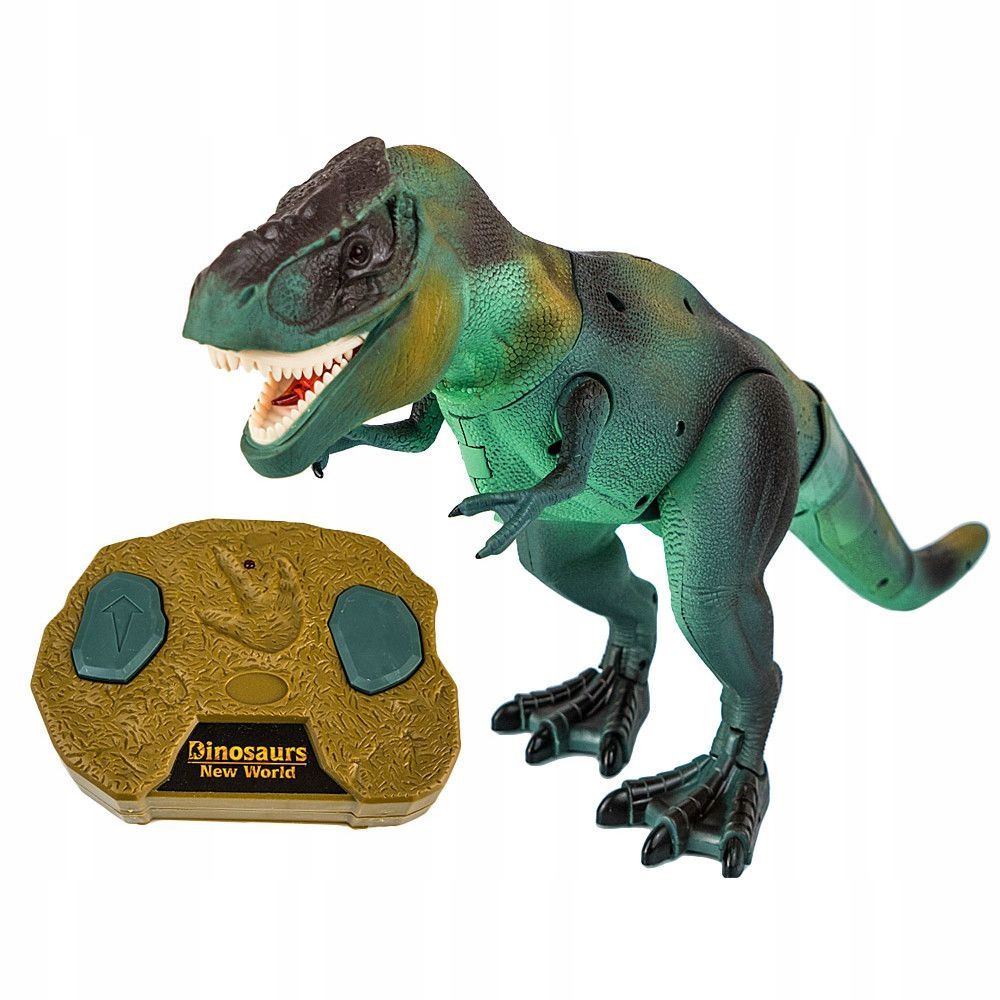 Радиоуправляемый динозавр T-Rex RuiCheng (зеленый, звук, свет) - RUI-9981-GREEN