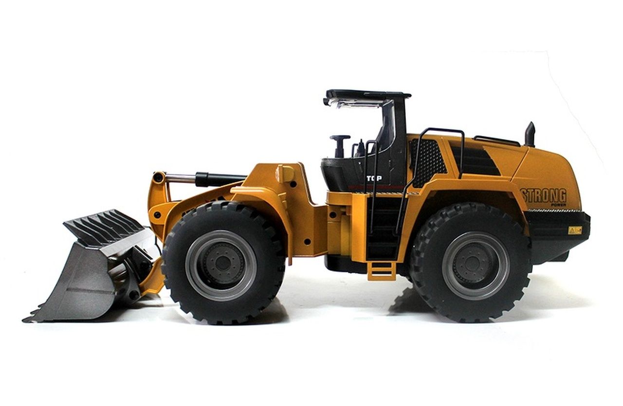 Радиоуправляемый погрузчик бульдозер HUI NA TOYS 1:14 2.4G - HN1583