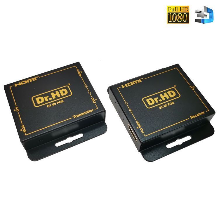 HDMI удлинитель по UTP  Dr.HD EX 60 POE