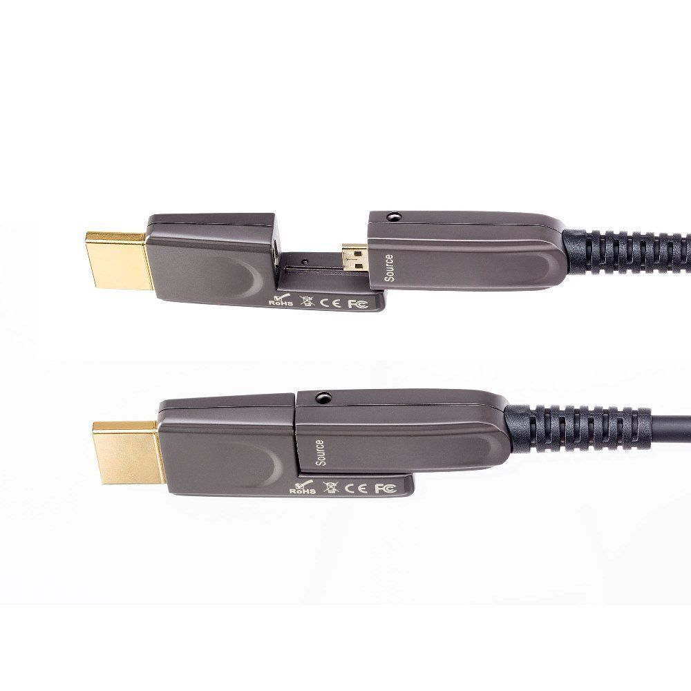Inakustik Exzellenz Profi HDMI2.0 optical fiber cable 18Gbps Typ D>A, 10.0 m кабель HDMI