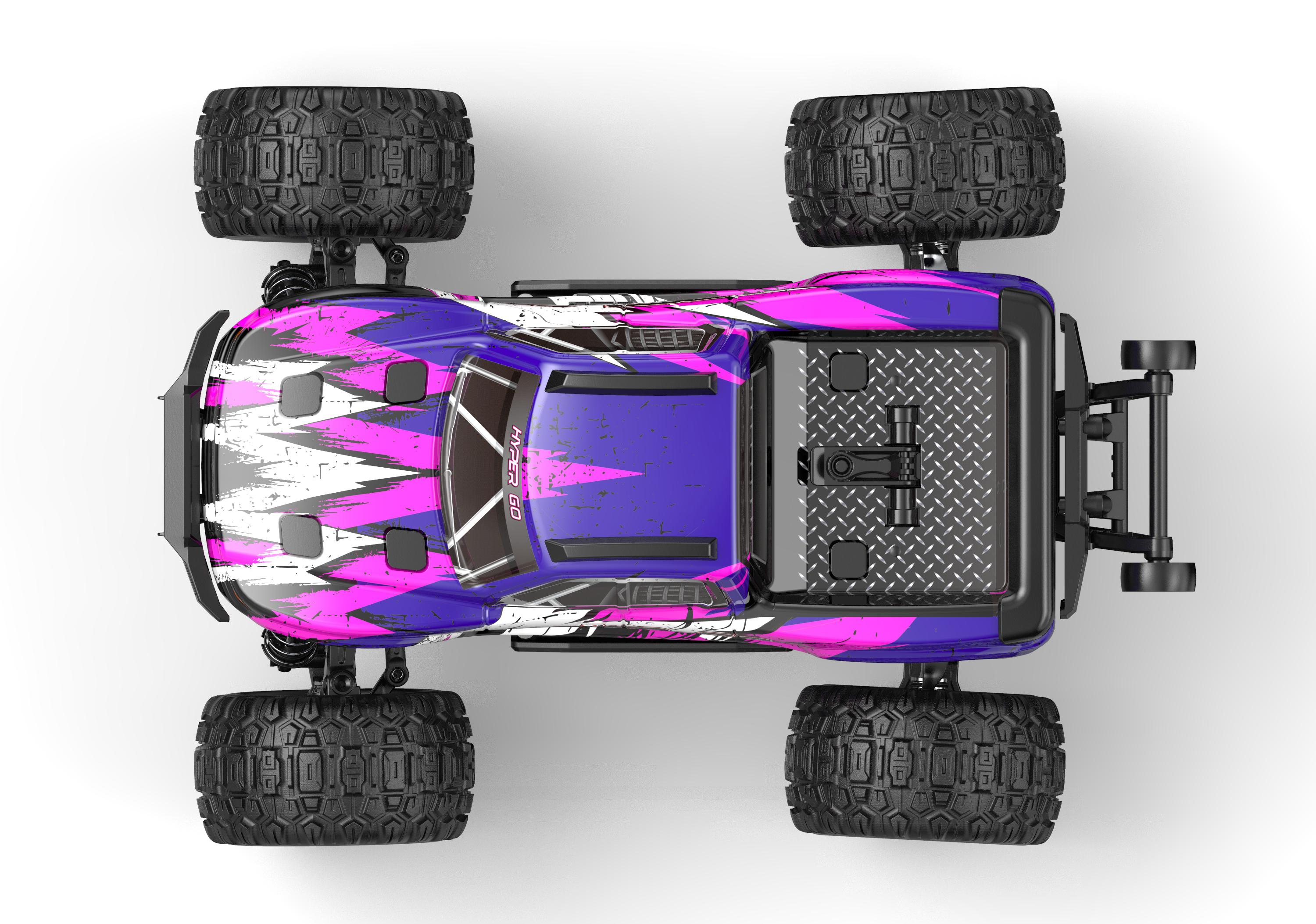 Радиоуправляемый джип MJX Hyper Go 4WD LED GPS 1:16 2.4G - MJX-H16H-2