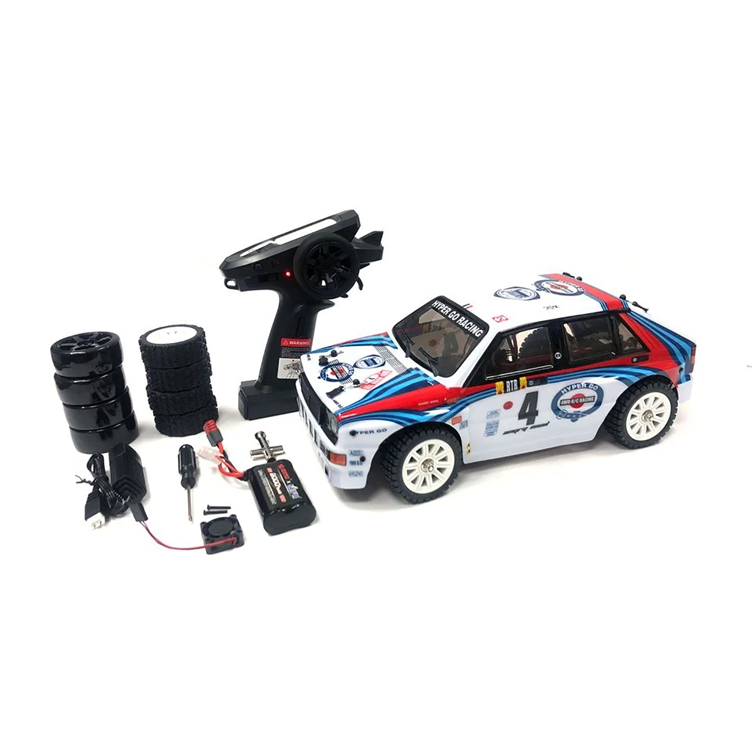 Радиоуправляемая машина для дрифта MJX Hyper Go Lancia Delta 4WD 1:14 - MJX-14302