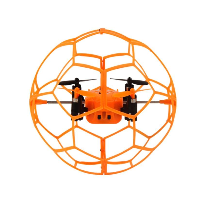 Радиоуправляемый квадрокоптер Helimax Orange SkyWalker в сетке - HM1340