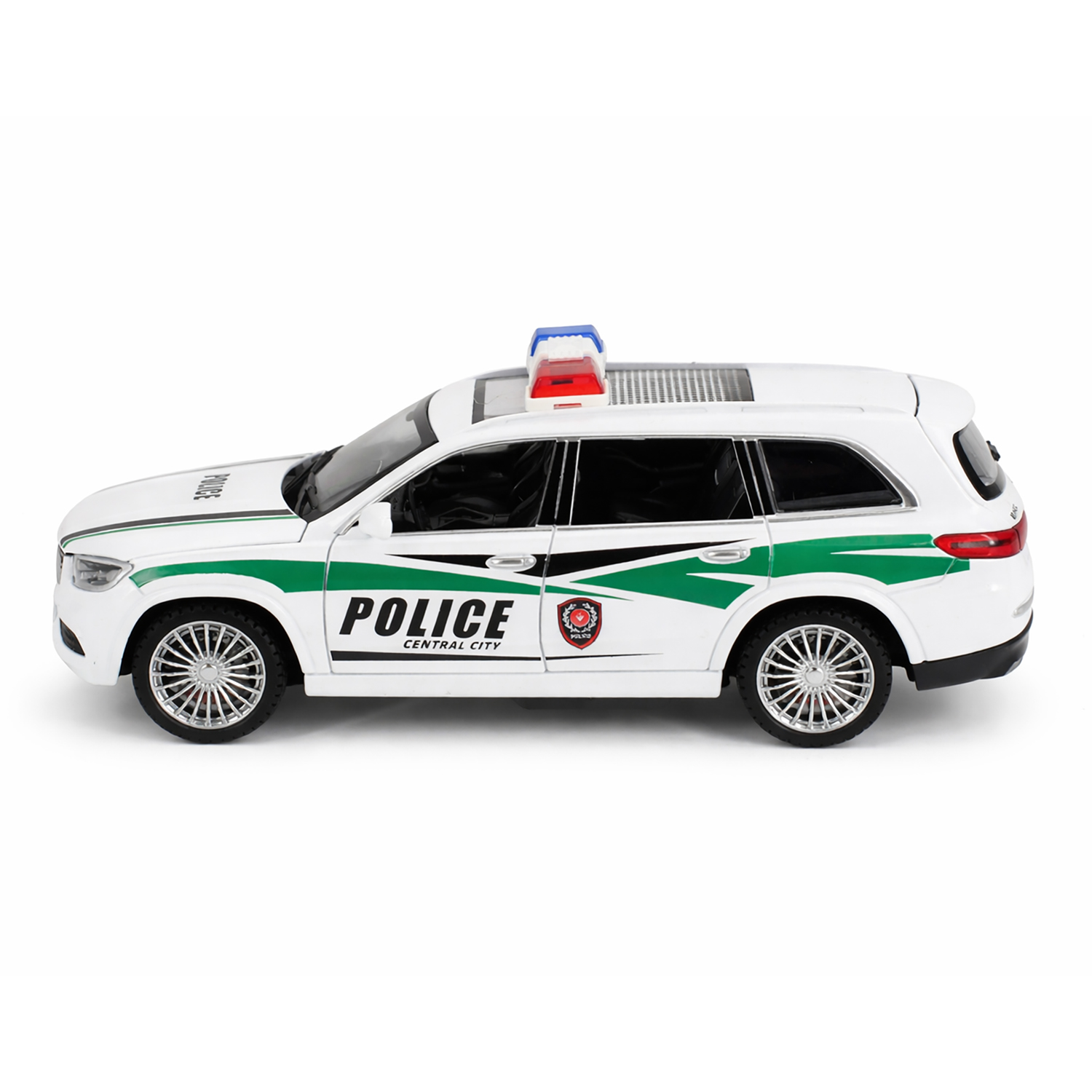 Радиоуправляемая металлическая полицейская машина Maybach GLS 1:22 - HCL-3605-WHITE