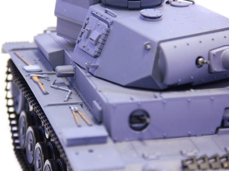 Радиоуправляемый танк Heng Long Panzerkampfwagen III (Германия) Upg V7.0 масштаб 1:16 - 3848-1Upg V7