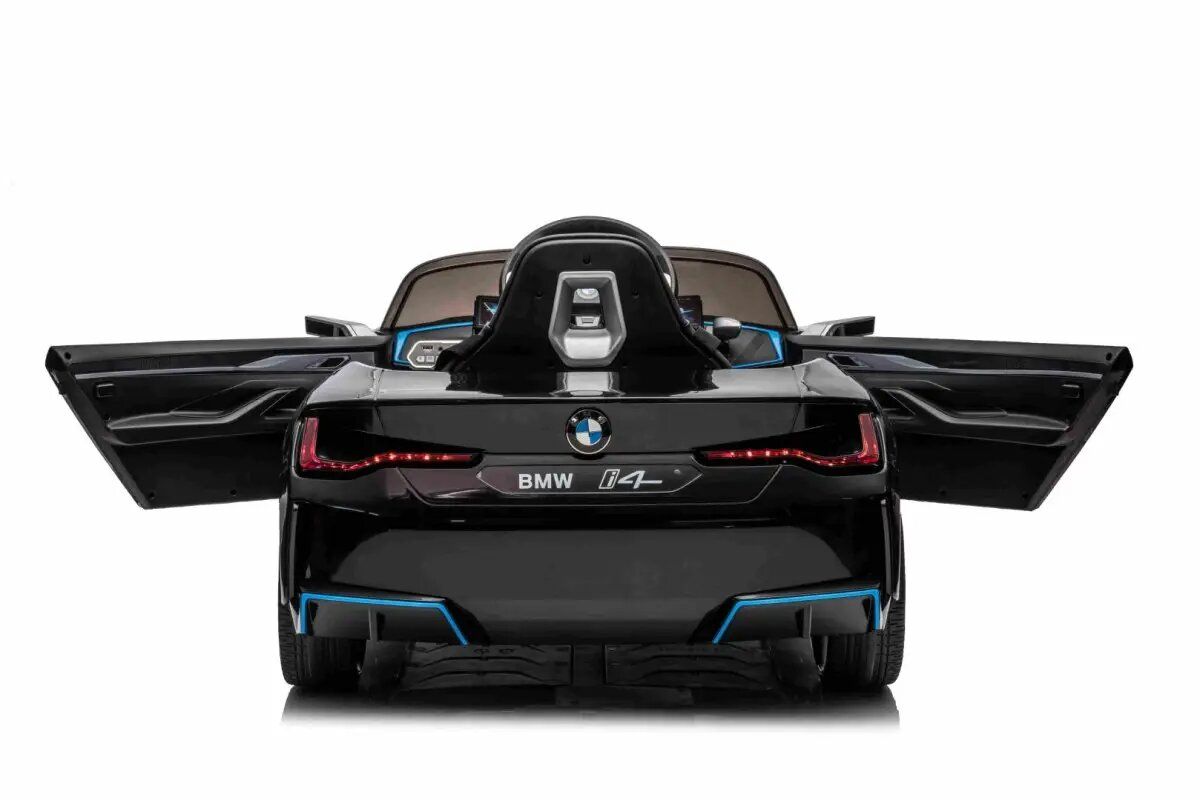 Детский электромобиль BMW I4 (полный привод, 12V) - JE1009-BLACK
