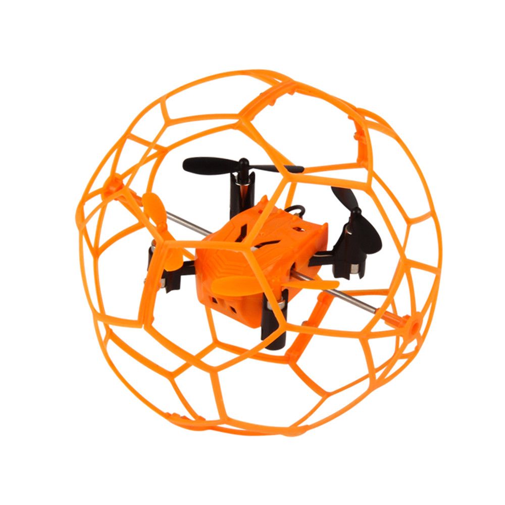 Радиоуправляемый квадрокоптер Helimax Orange SkyWalker в сетке - HM1340