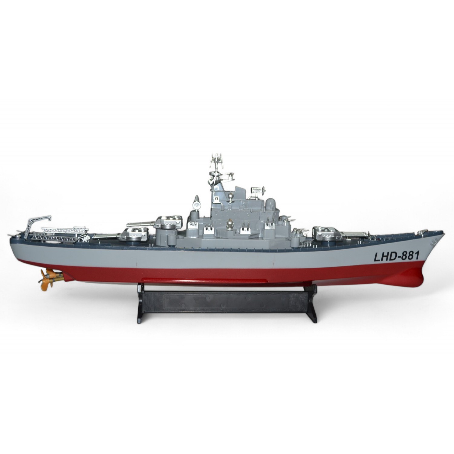 Радиоуправляемый военный корабль линкор 1:360 - LHD-881