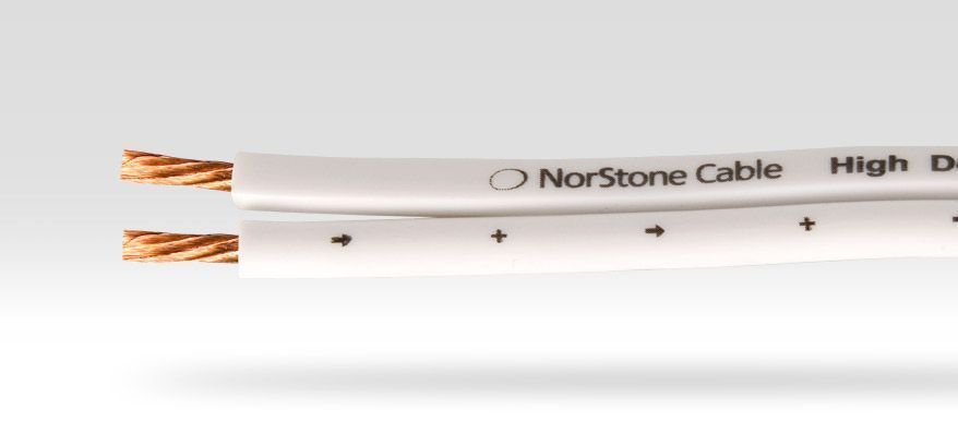 NorStone Classic White W150-100 акустический кабель, сечение 2х1,5мм² OFC белая изоляция 100м