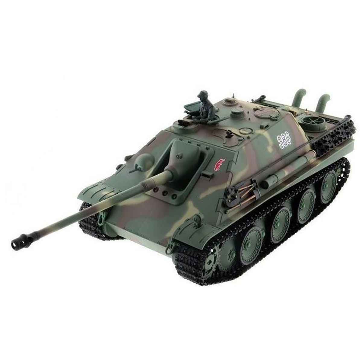Радиоуправляемый танк Heng Long German Jangpanther V7.0 масштаб 1:16 2.4G - 3869-1-V7